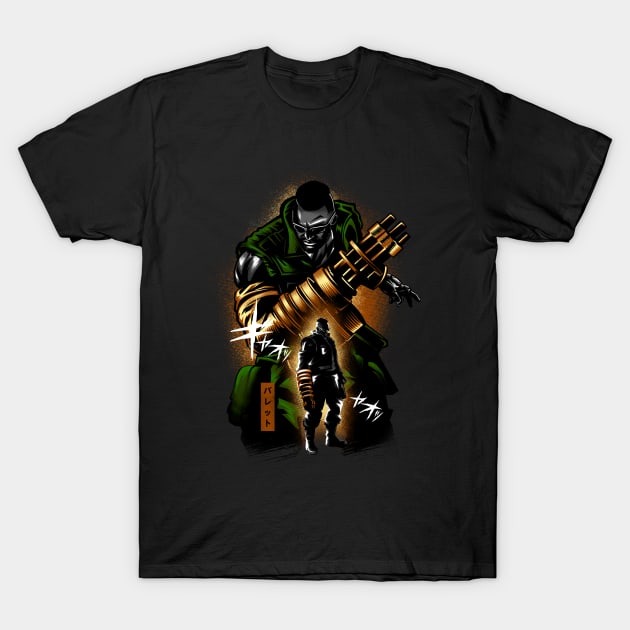 Gun-Arm Man T-Shirt by HyperTwenty